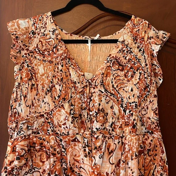 Anthropologie Plus tiered dress 1X | new with tags - Picture 2 of 11